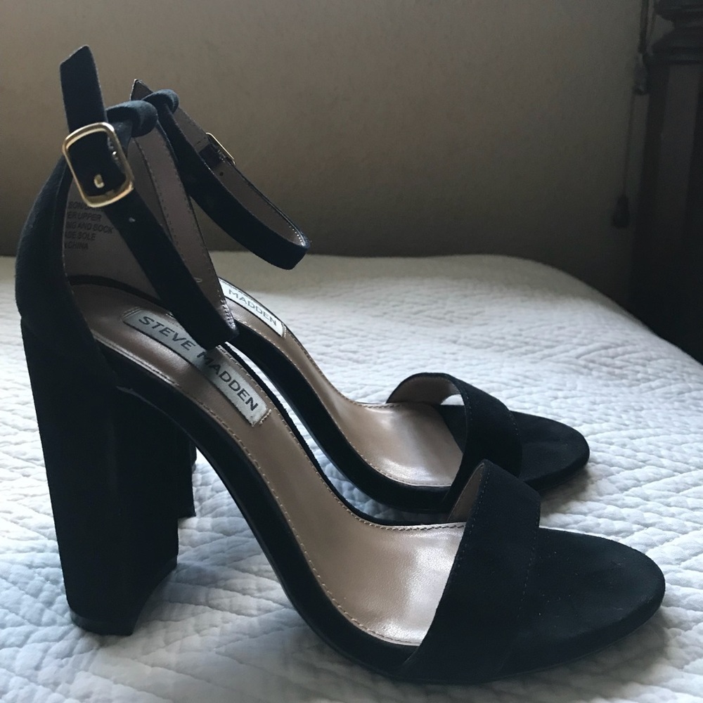 black heels